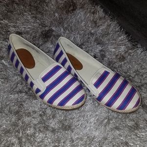 Bass & Co Striped Loafers